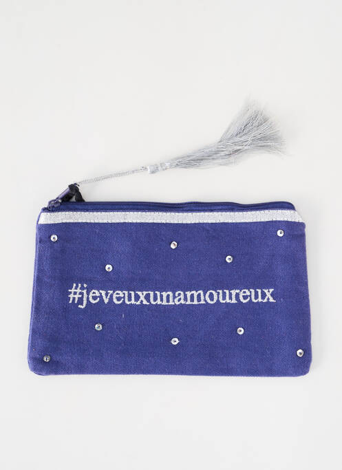 Trousse bleu PETITE MENDIGOTE pour femme