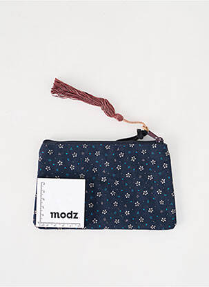 Trousse imprimé fantaisie bleu PETITE MENDIGOTE femme