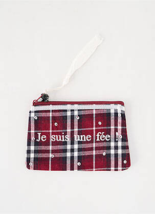 Trousse imprimé fantaisie violet PETITE MENDIGOTE femme