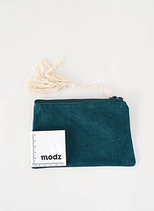 Trousse broderie vert PETITE MENDIGOTE femme