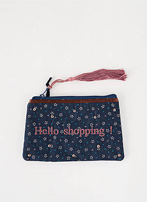 Trousse bleu PETITE MENDIGOTE pour femme