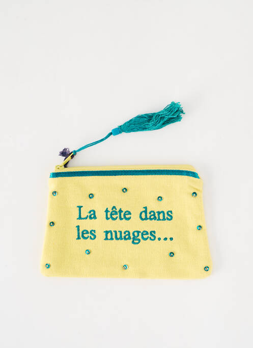 Trousse jaune PETITE MENDIGOTE pour femme