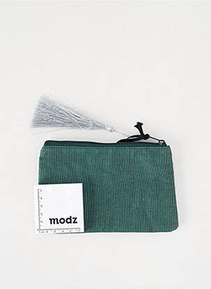 Trousse broderie vert PETITE MENDIGOTE femme