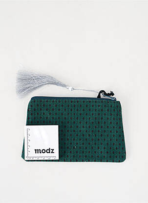 Trousse imprimé fantaisie vert PETITE MENDIGOTE femme