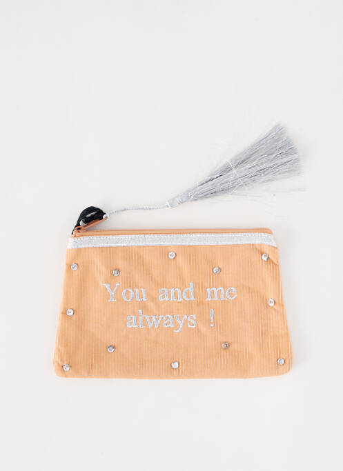 Trousse beige PETITE MENDIGOTE pour femme