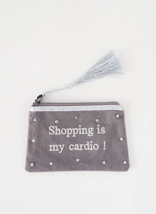 Trousse gris PETITE MENDIGOTE pour femme