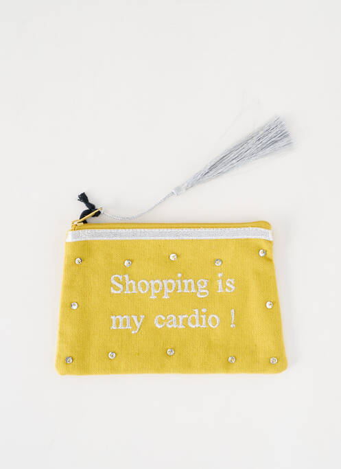 Trousse jaune PETITE MENDIGOTE pour femme