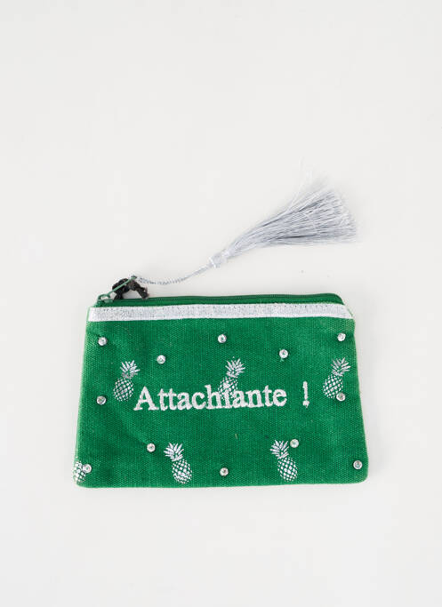 Trousse vert PETITE MENDIGOTE pour femme