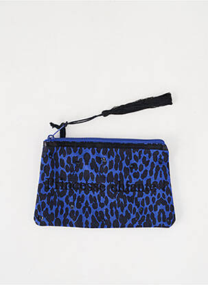 Trousse imprimé fantaisie bleu PETITE MENDIGOTE femme