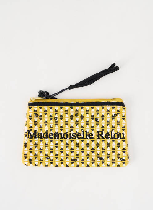 Trousse jaune PETITE MENDIGOTE pour femme