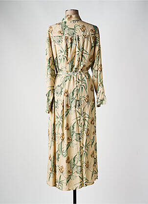 Robe longue manches longues manches longues beige MASON'S femme