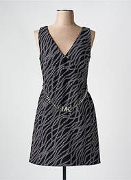 Robe courte sans manche sans manche noir MICHAEL KORS femme