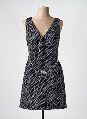 Robe courte sans manche sans manche noir MICHAEL KORS femme