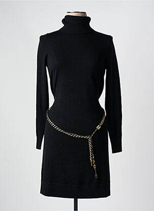 Robe pull stretch manches longues noir MICHAEL KORS femme