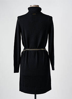 Robe pull stretch manches longues noir MICHAEL KORS femme
