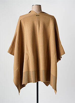 Poncho col v beige MICHAEL KORS femme