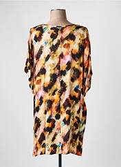 Robe courte orange MAEVY pour femme seconde vue