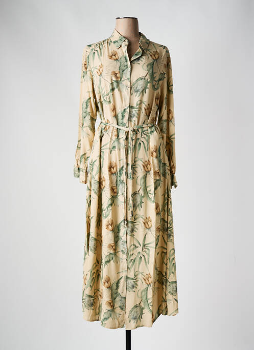 Robe longue beige MASON'S pour femme