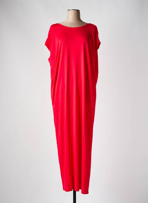Robe longue rose MAEVY pour femme