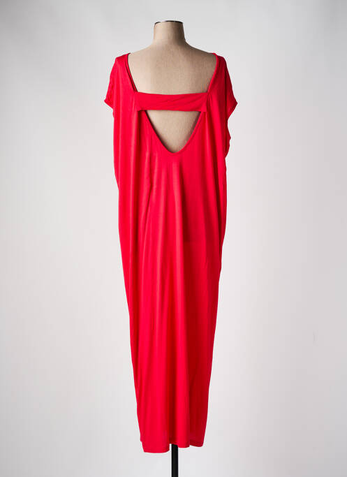 Robe longue rose MAEVY pour femme