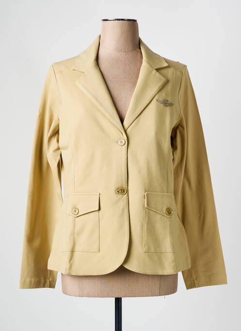 Veste casual beige AERONAUTICA pour femme