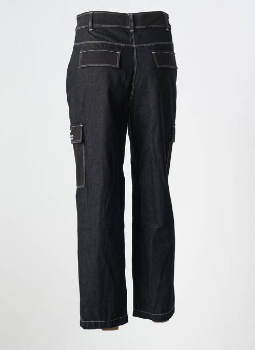 Pantalon cargo noir AERONAUTICA pour femme