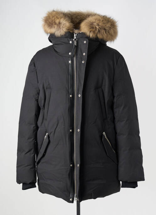 Doudoune poches a capuche noir MACKAGE femme