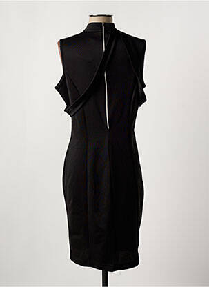 Robe mi-longue sans manche sans manche noir EDMOND BOUBLIL femme