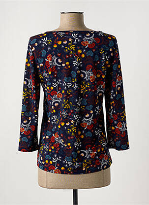T-shirt manches 3/4 manches 3/4 bleu SCOTTAGE femme