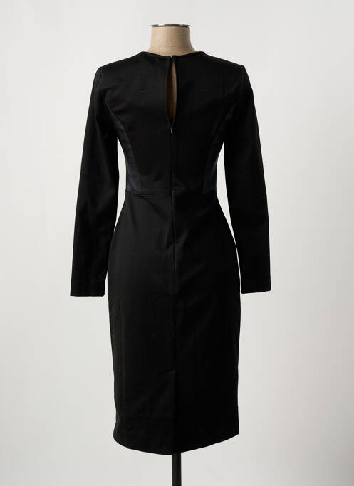 Robe mi-longue noir BCBGMAXAZRIA pour femme