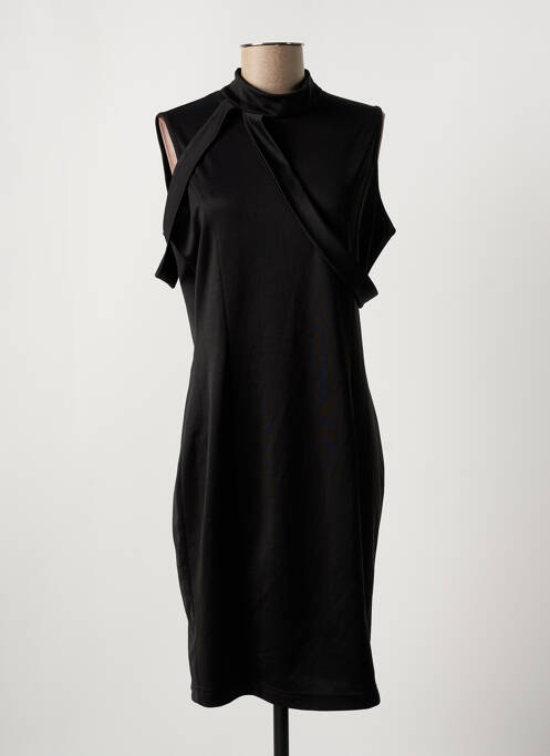 Robe mi-longue noir EDMOND BOUBLIL pour femme