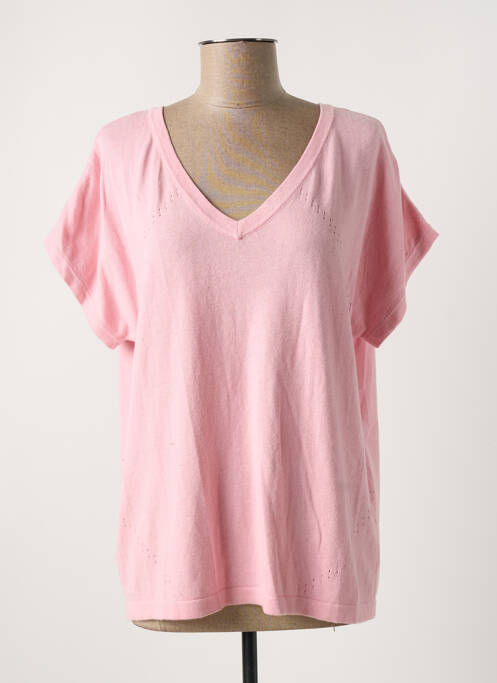 T-shirt rose SCOTTAGE pour femme