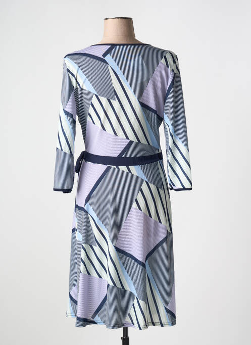 Robe mi-longue bleu SCOTTAGE pour femme