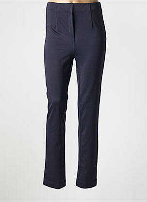 Pantalon slim slim bleu EDMOND BOUBLIL femme