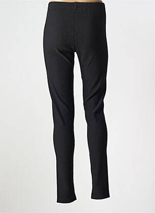 Pantalon slim taille élastique noir EDMOND BOUBLIL femme