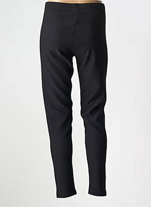 Pantalon slim taille élastique noir EDMOND BOUBLIL femme