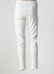 Pantalon slim blanc EDMOND BOUBLIL pour femme seconde vue