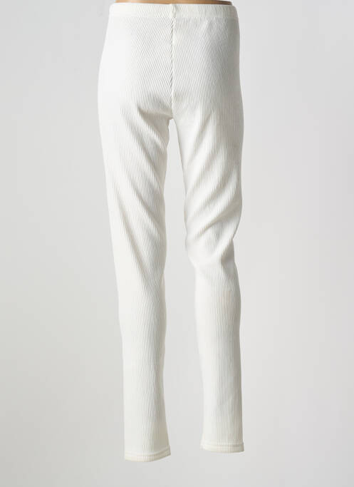 Pantalon slim blanc EDMOND BOUBLIL pour femme