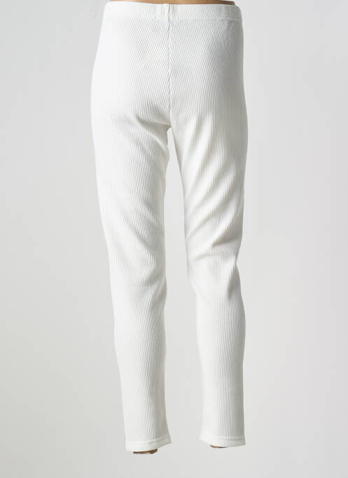 Pantalon slim blanc EDMOND BOUBLIL pour femme