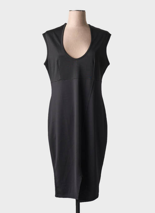 Robe mi-longue noir EDMOND BOUBLIL pour femme