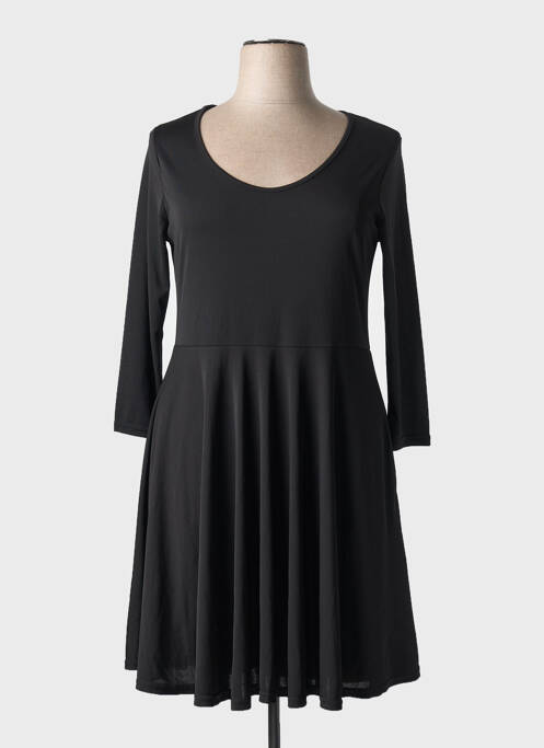 Robe mi-longue noir EDMOND BOUBLIL pour femme