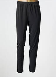 Pantalon slim taille élastique taille normale noir EDMOND BOUBLIL femme