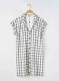 Robe courte manches courtes manches courtes blanc BCBGENERATION femme