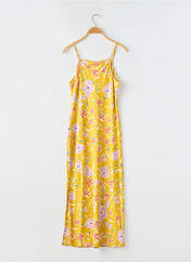 Robe mi-longue jaune BCBGENERATION pour femme seconde vue