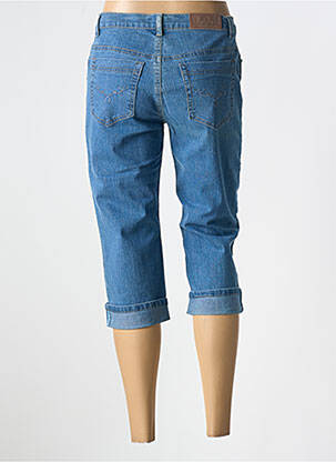Pantacourt stretch taille normale bleu SWALLOW femme