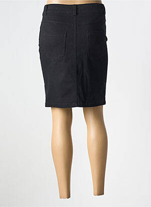Jupe courte poches noir A BELLE BY J.E CREATION femme