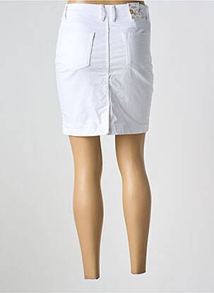 Jupe courte poches blanc ZAC & ZOE femme