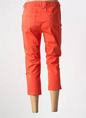 Pantacourt orange AGATHE & LOUISE pour femme seconde vue