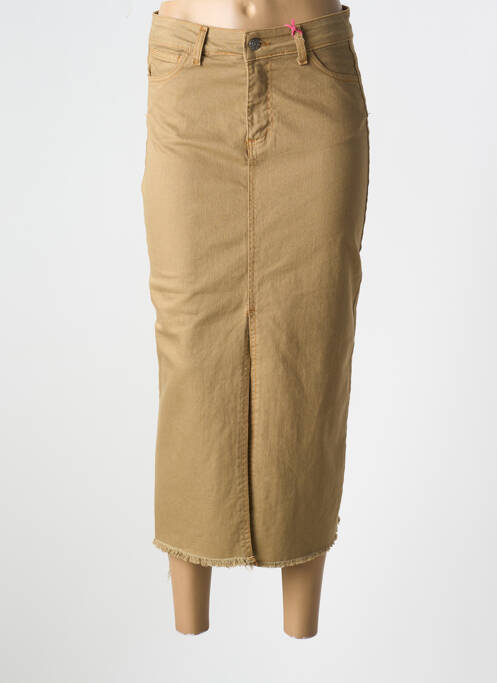 Jupe longue marron LACOMY pour femme