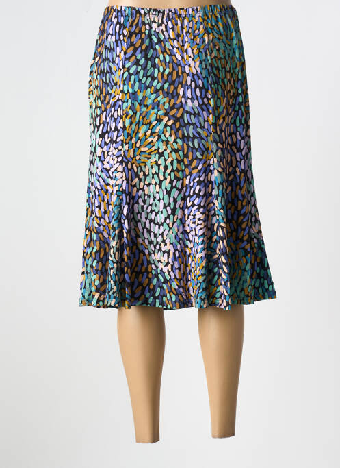 Jupe mi-longue noir TELMAIL pour femme